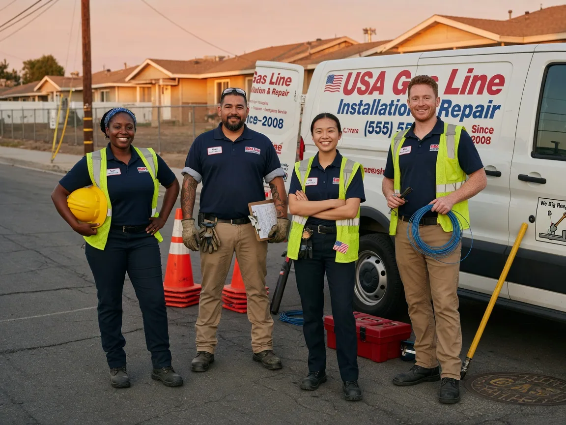Gas Line Installation company in Minto, AK